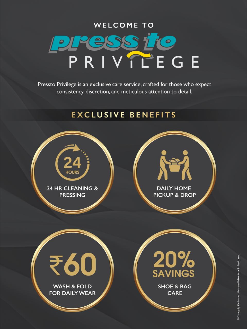 Privilege Customer Pressto Privilege